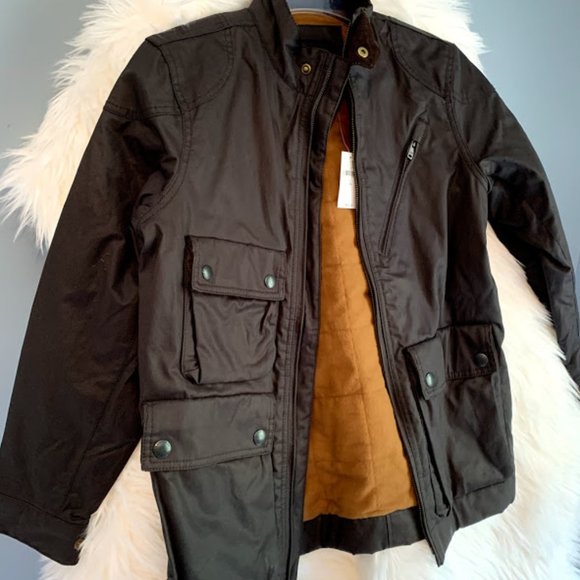 NWT Gap Fully Lined Wax Jacket/Coat - Picture 11 of 16